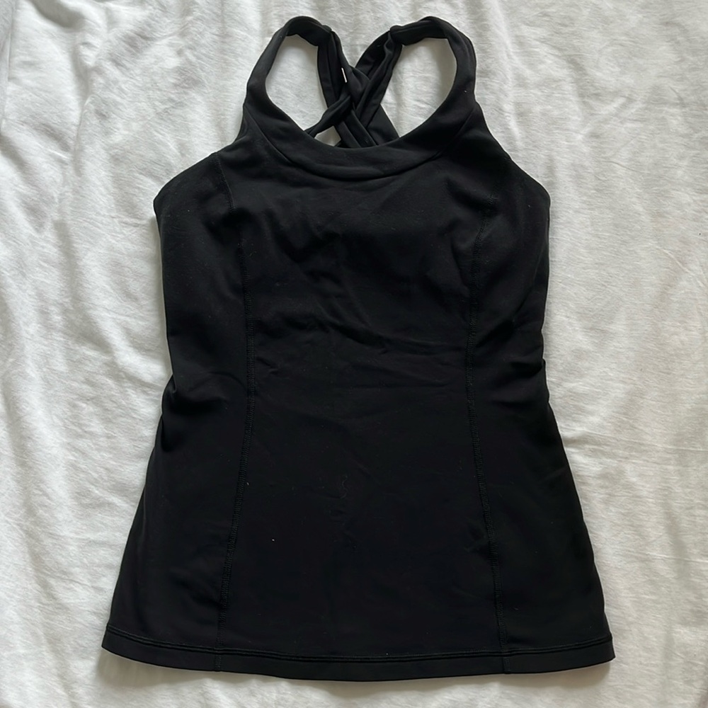 Lululemon Black Tank